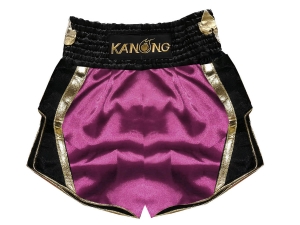 Custom Boxing Shorts : KNBXCUST-2031-Maroon